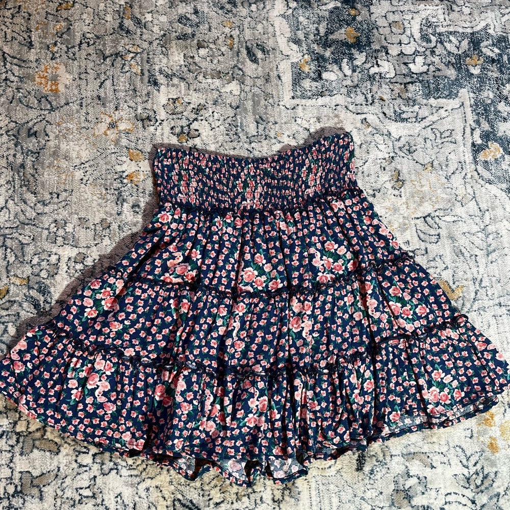 Floral Print Women's Skirt